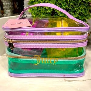 Juice Couture Cosmetic Bag Set